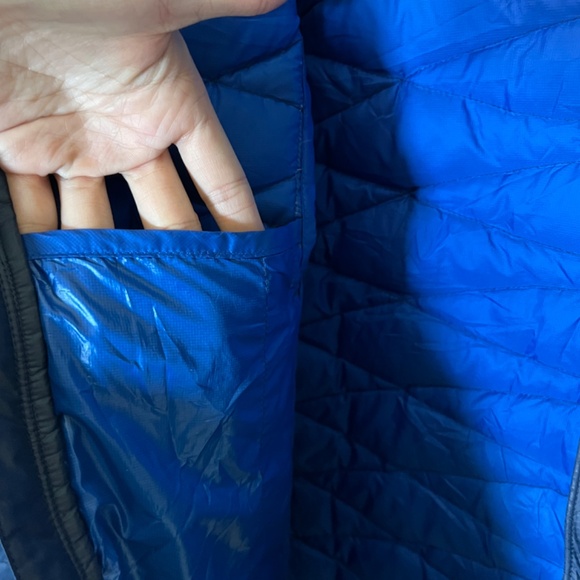 Patagonia Fiona Parka Insulated Down Jacket - Women's Size M - Blue - Picture 8 of 15